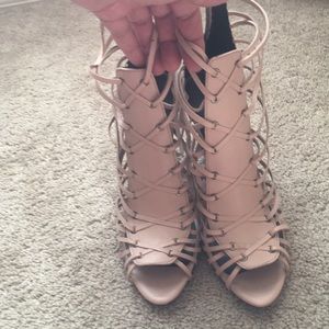 Lace-Up, Strappy, Sexy Zara Heels